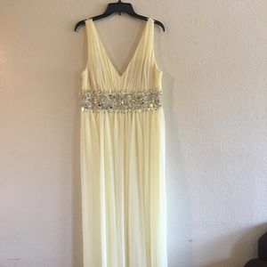 Yellow Evening Dress